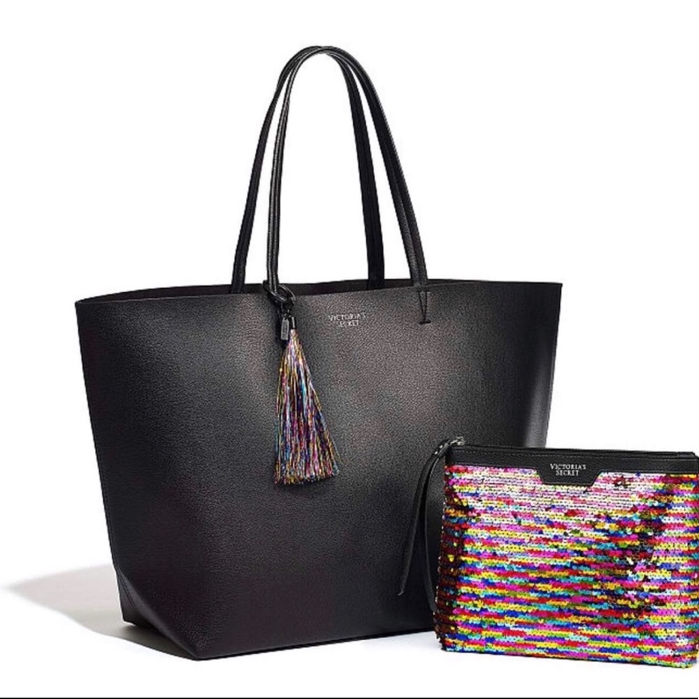Vs holiday limited edition tote with bag